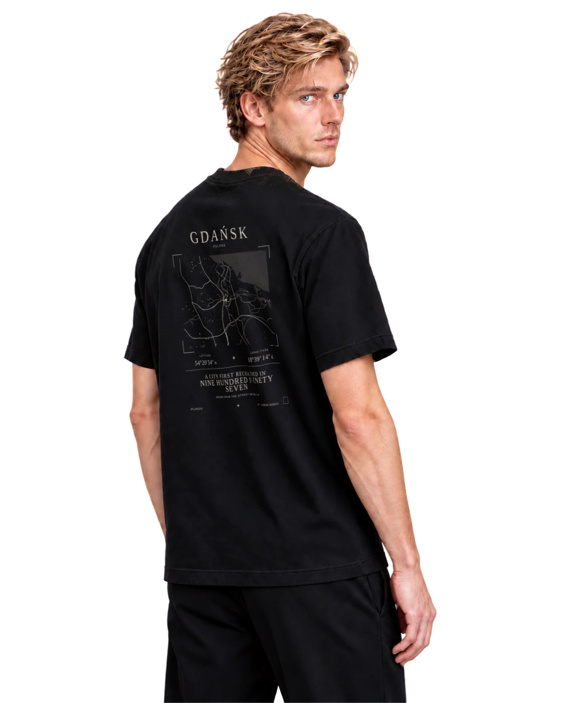 Gdańsk Signature, right ¾ model view