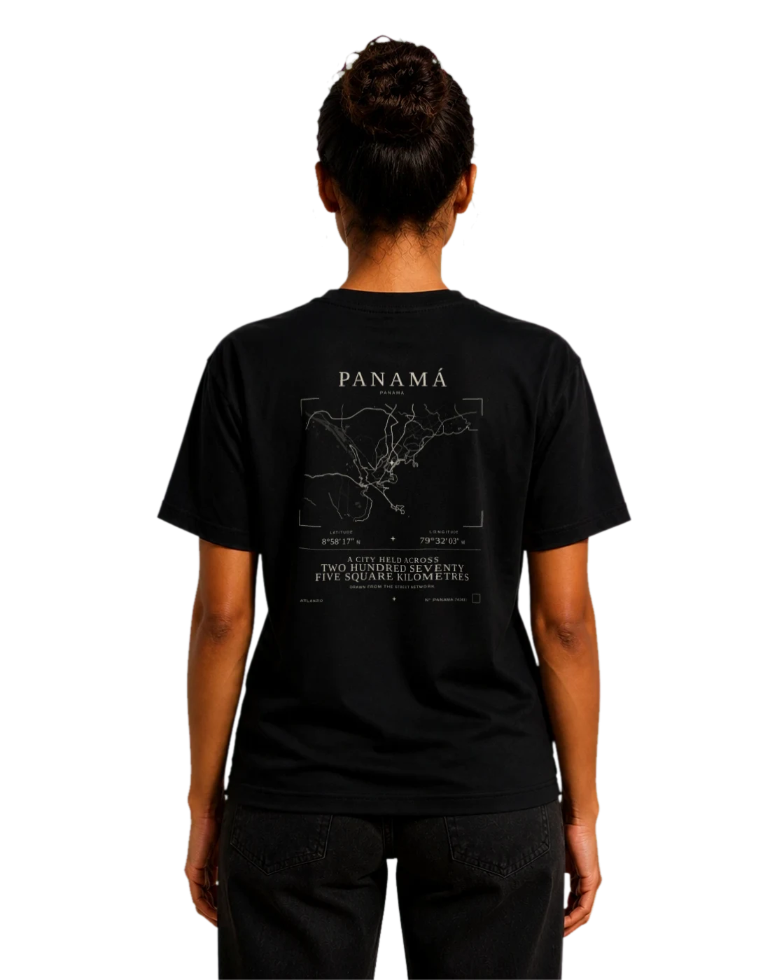 Maja wearing the Panamá Atlas Signature