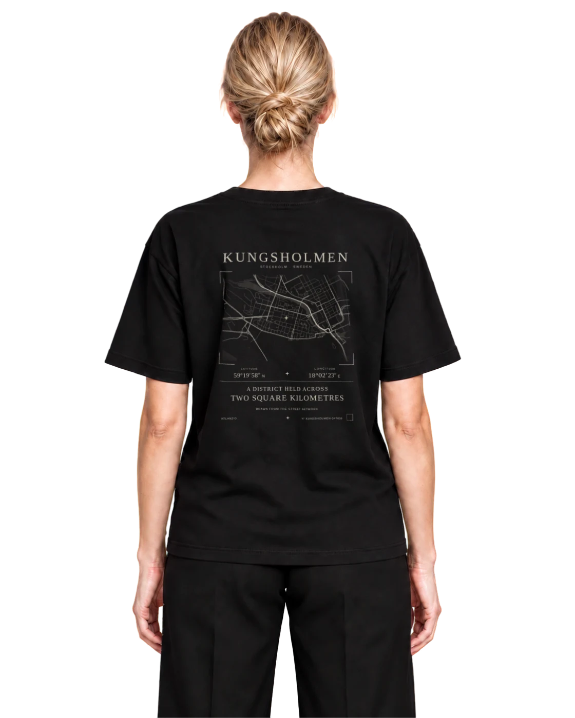 Elsa wearing the Kungsholmen Atlas Signature