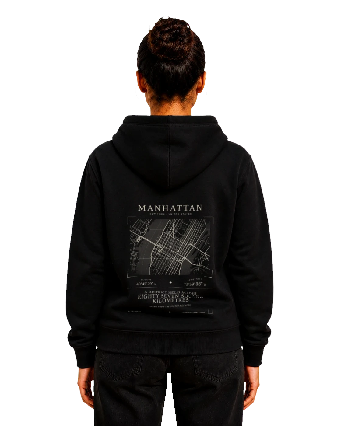 Maja wearing the Manhattan Atlas Signature