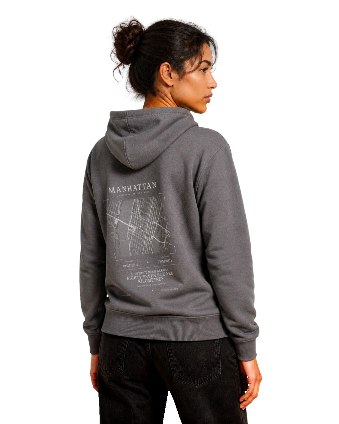 Maja wearing the Manhattan Atlas Signature