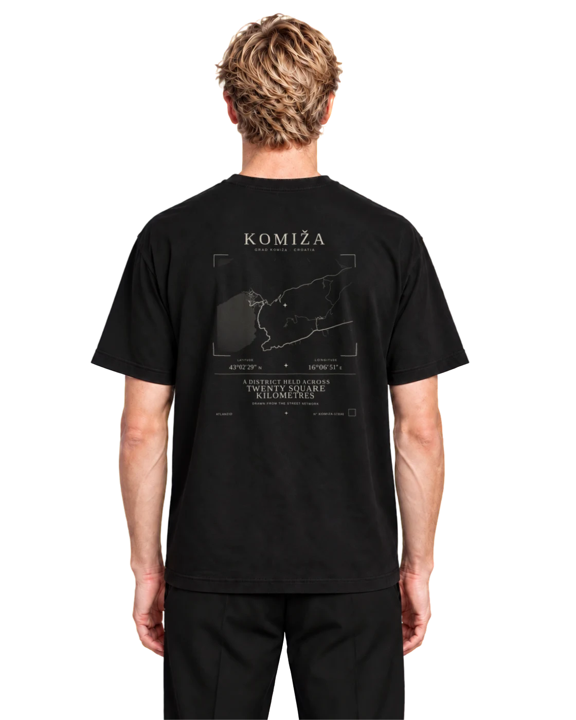 Fredrik wearing the Komiža Atlas Signature