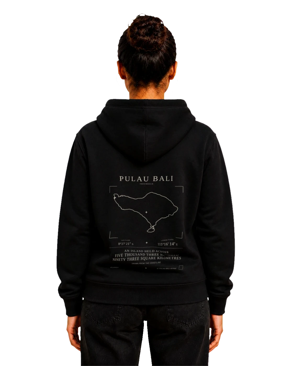 Maja wearing the Pulau Bali Atlas Signature