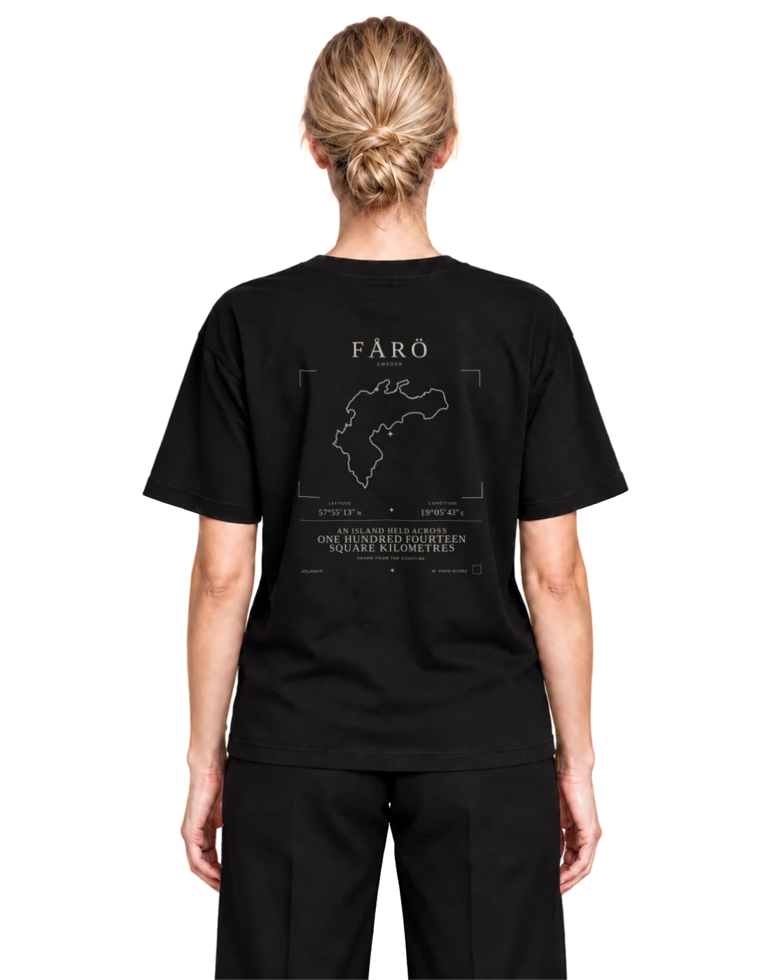 Elsa wearing the Fårö Atlas Signature