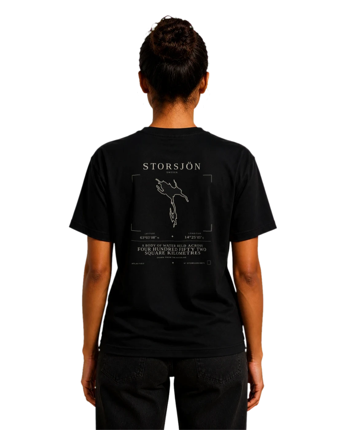 Maja wearing the Storsjön Atlas Signature