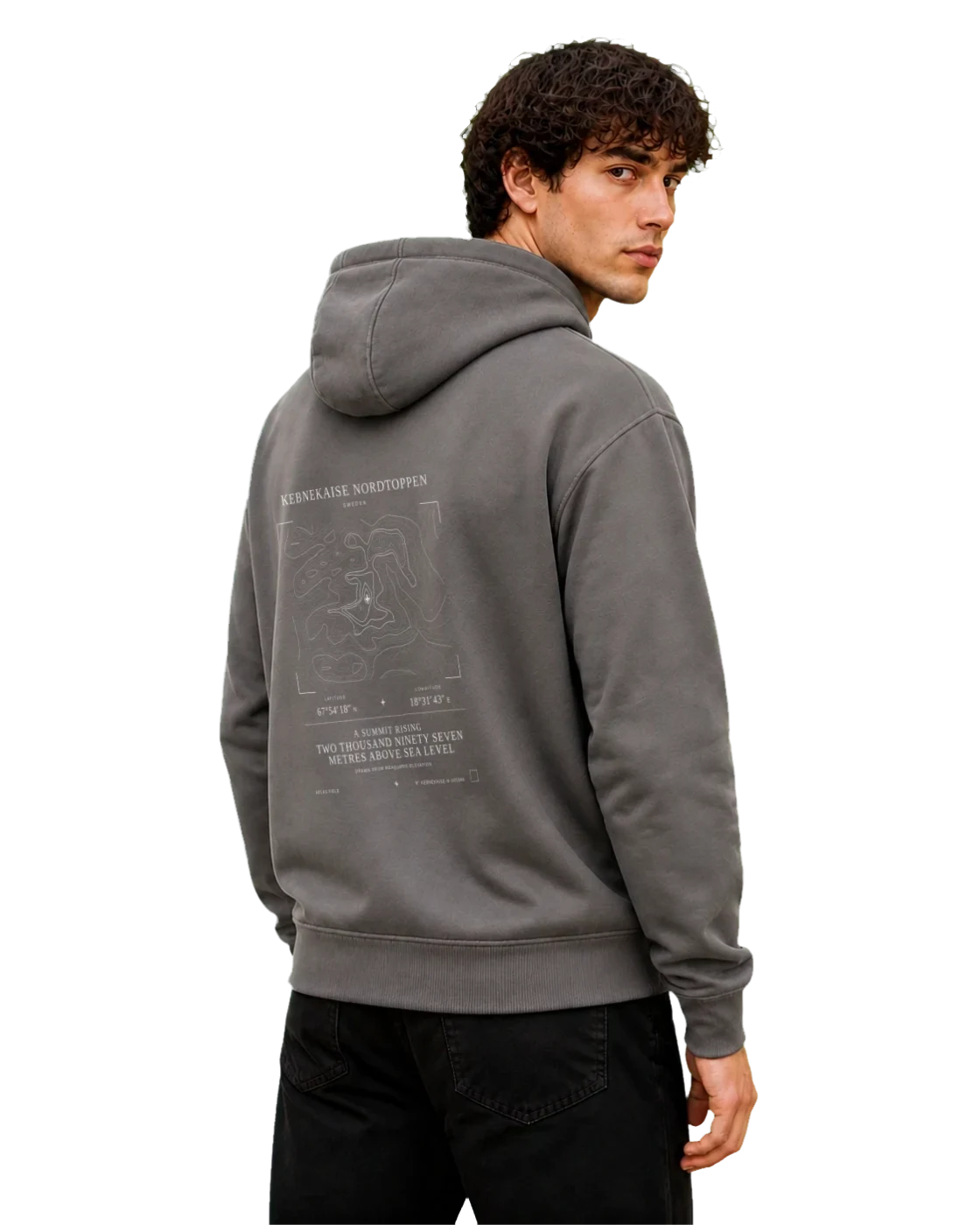 Aron wearing the Kebnekaise nordtoppen Atlas Signature