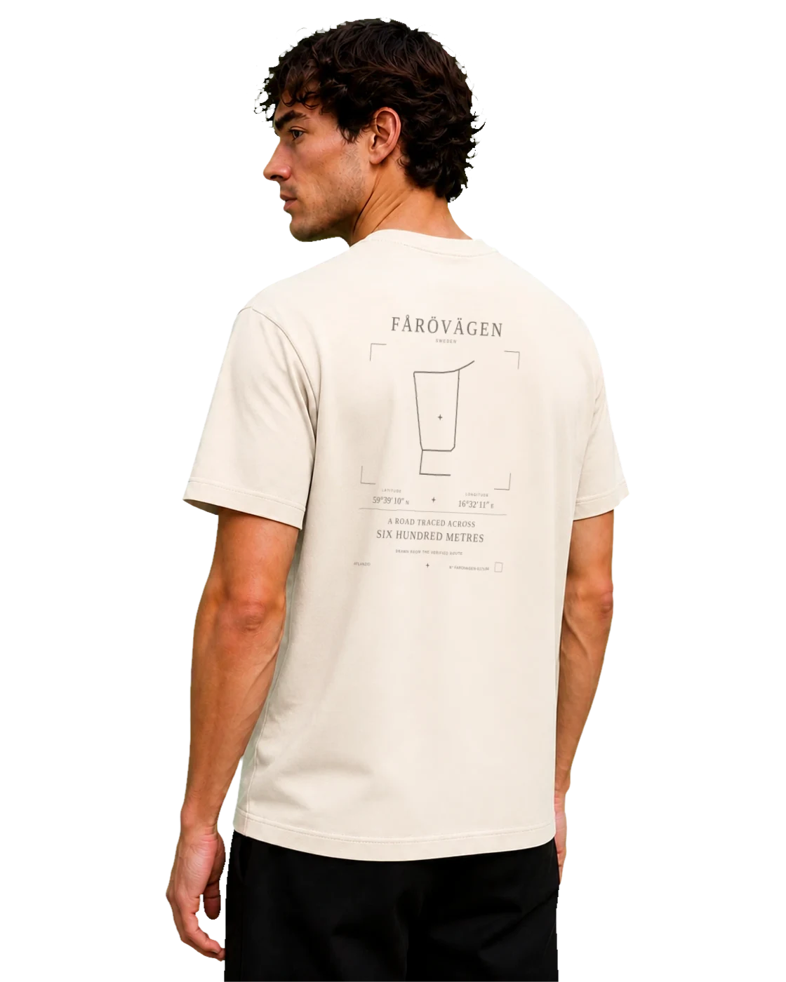 Oscar wearing the Fårövägen Atlas Signature