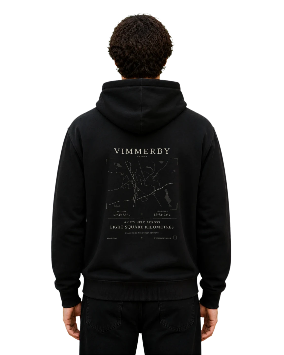 Aron wearing the Vimmerby Atlas Signature