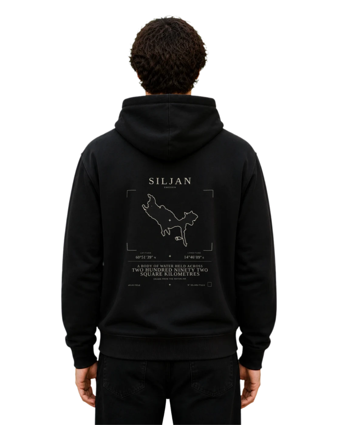 Model wearing the Siljan Atlas Signature