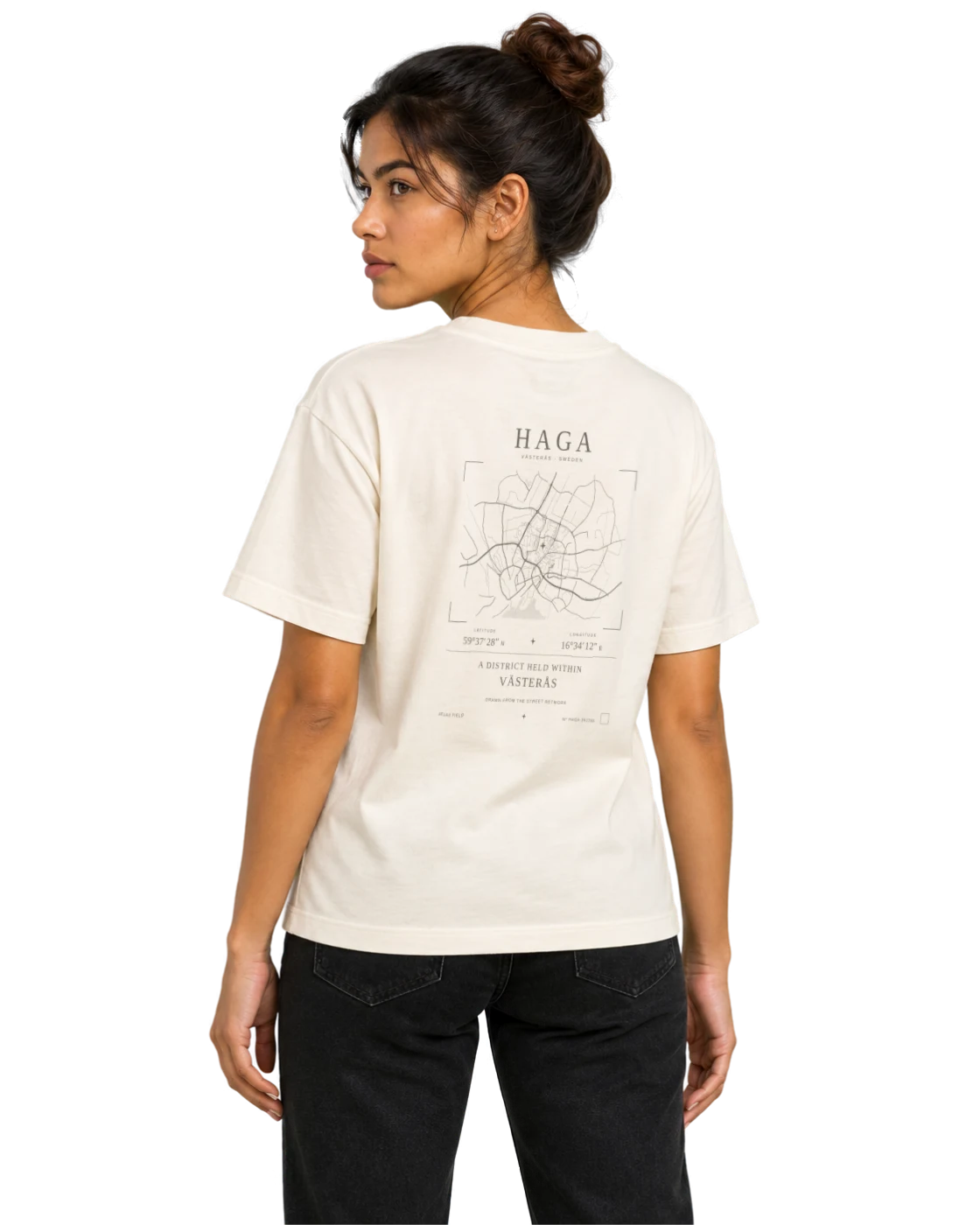 Maja wearing the Haga Atlas Signature