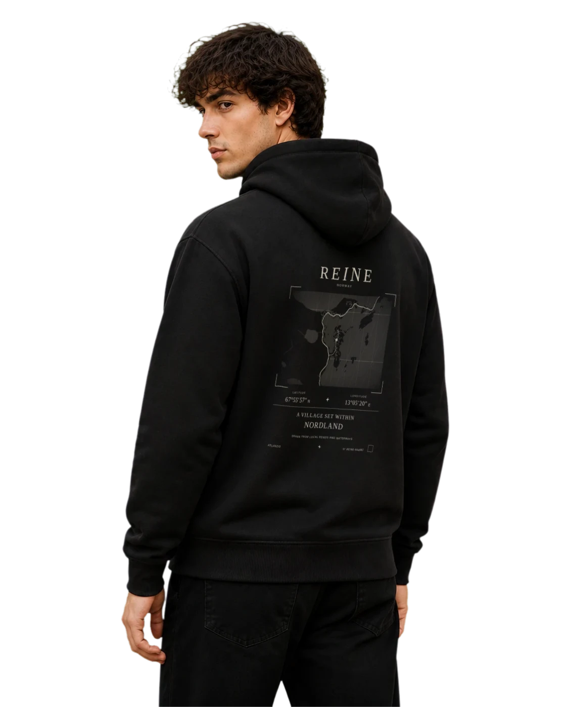 Reine Signature, left ¾ model view
