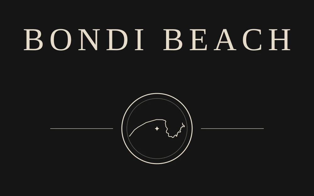 Front print for Bondi Beach