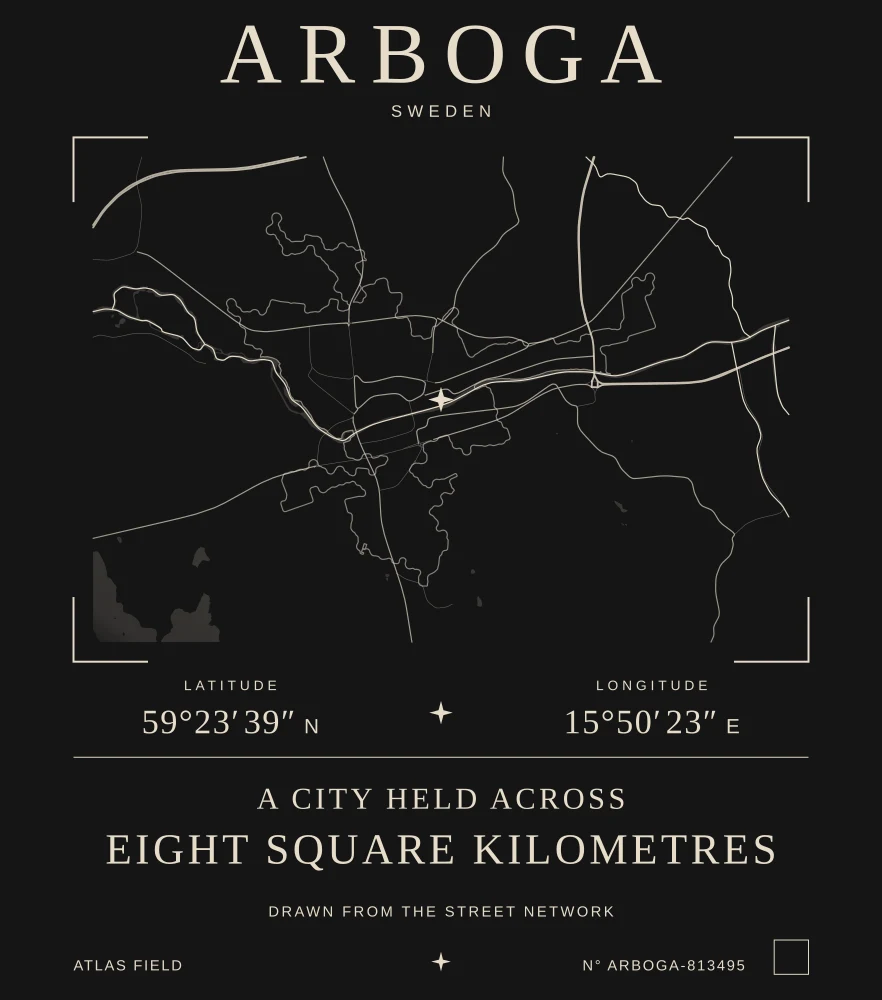 Arboga Atlas print