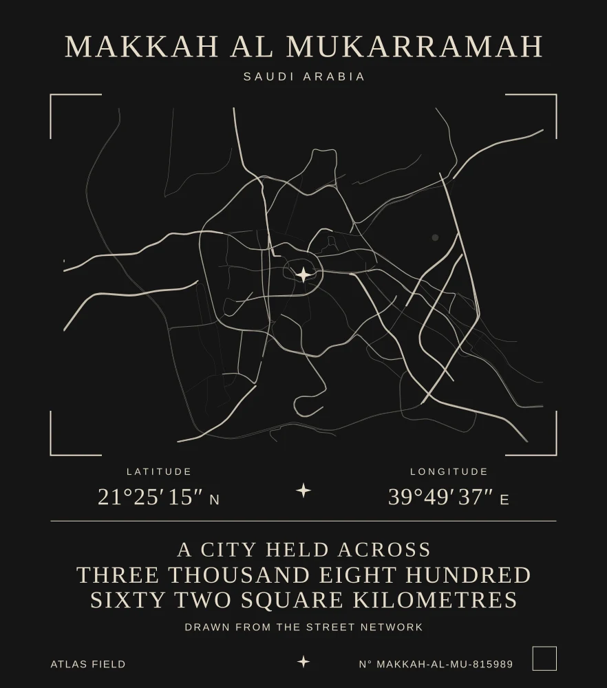 Atlas Signature for Makkah Al Mukarramah