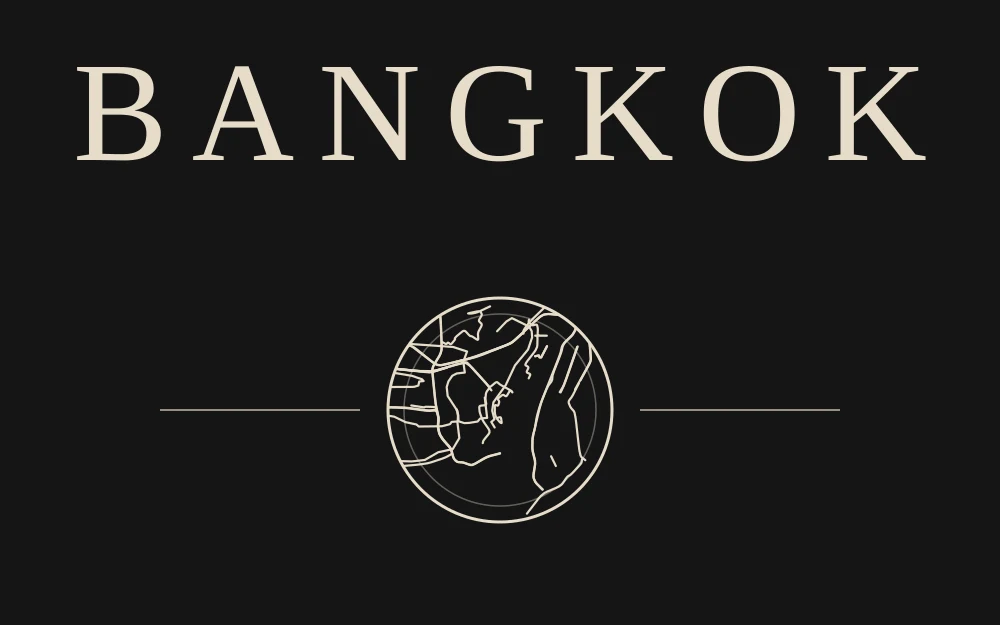Front print for Bangkok