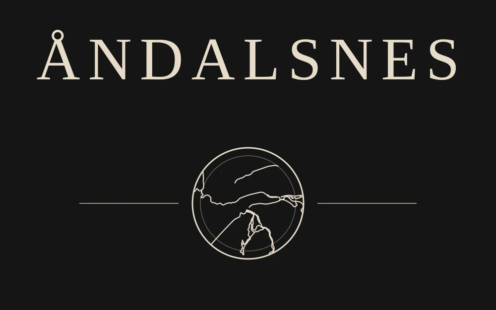 Front print for Åndalsnes