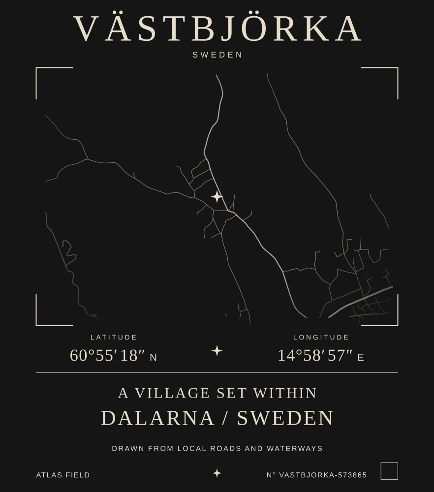 Västbjörka Atlas print