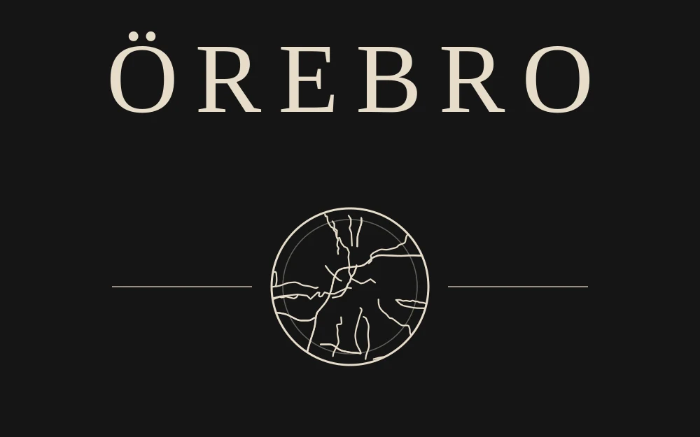Front print for Örebro