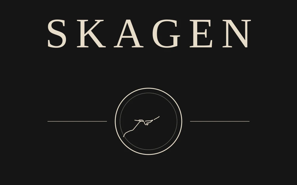 Front print for Skagen