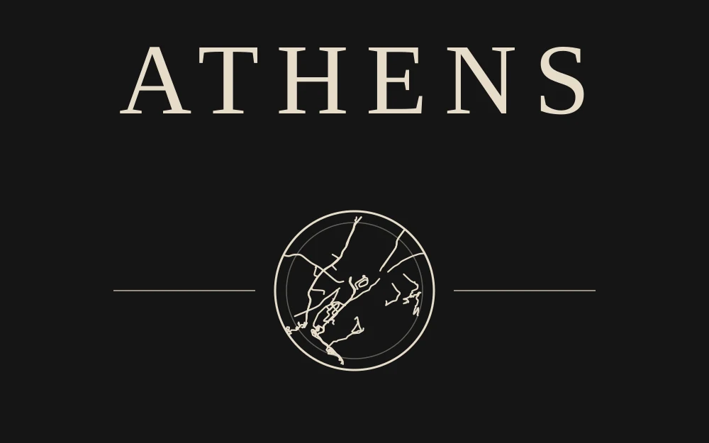 Front print for Athens