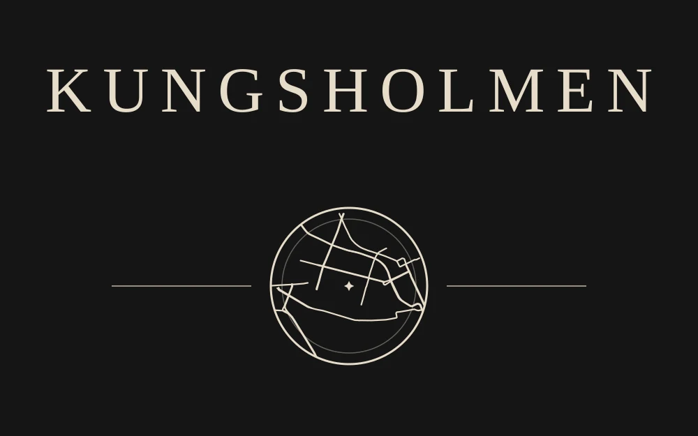 Front print for Kungsholmen
