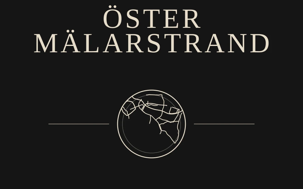 Front print for Öster Mälarstrand