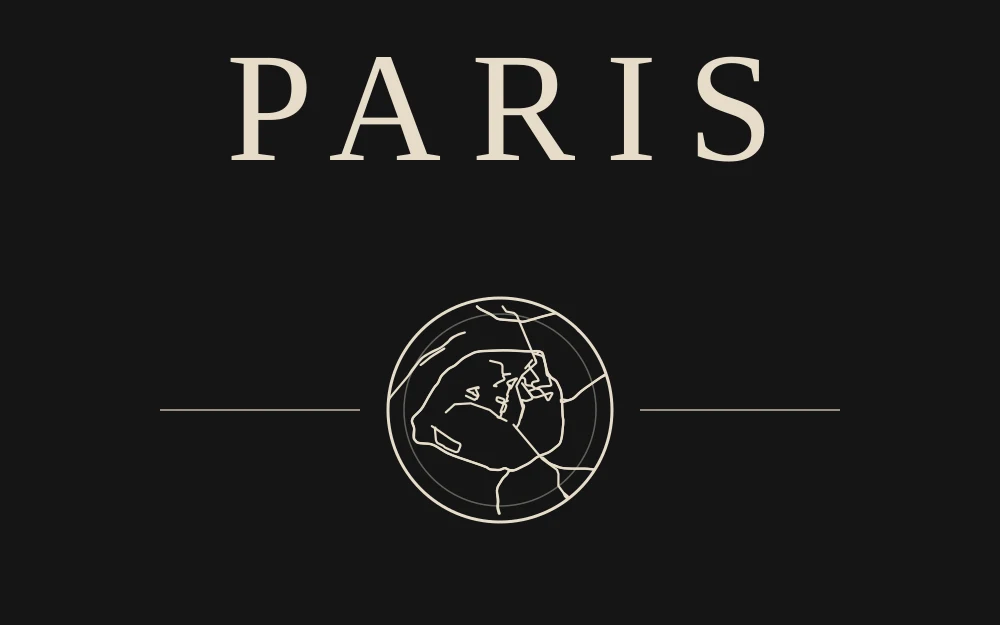 Front print for Paris