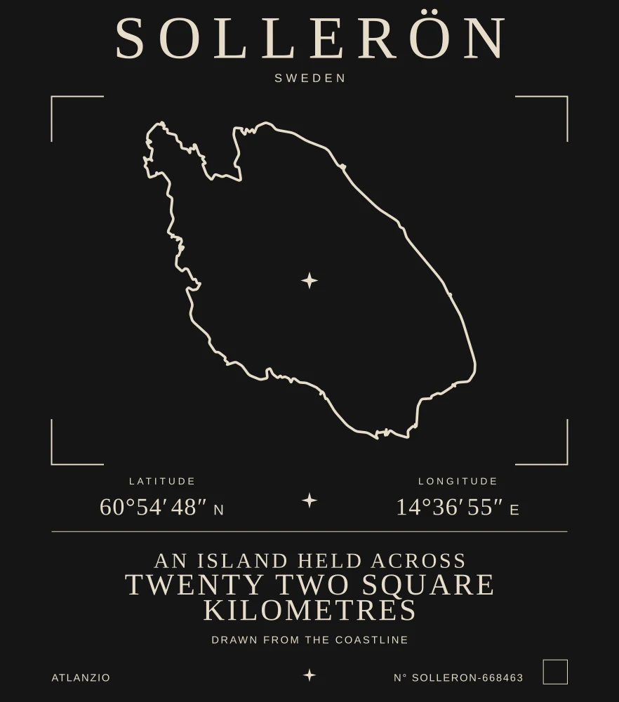 Sollerön Atlas print