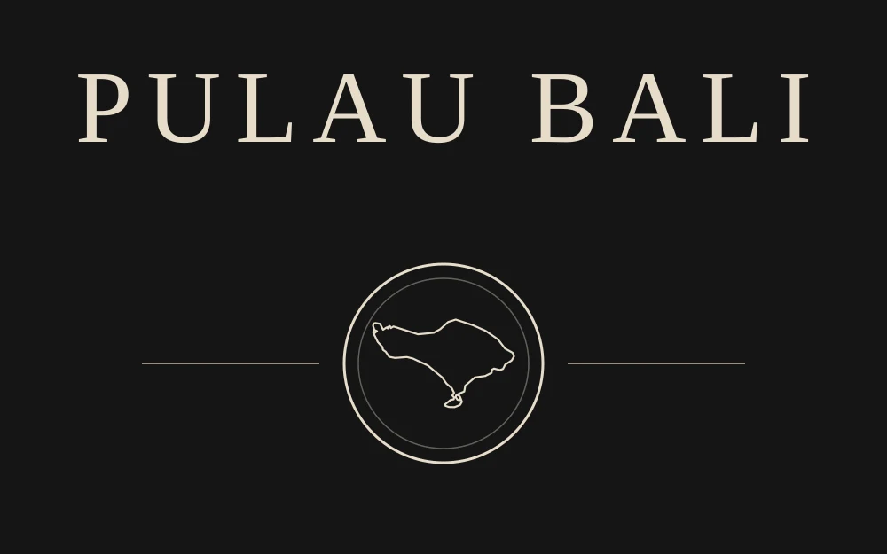 Front print for Pulau Bali
