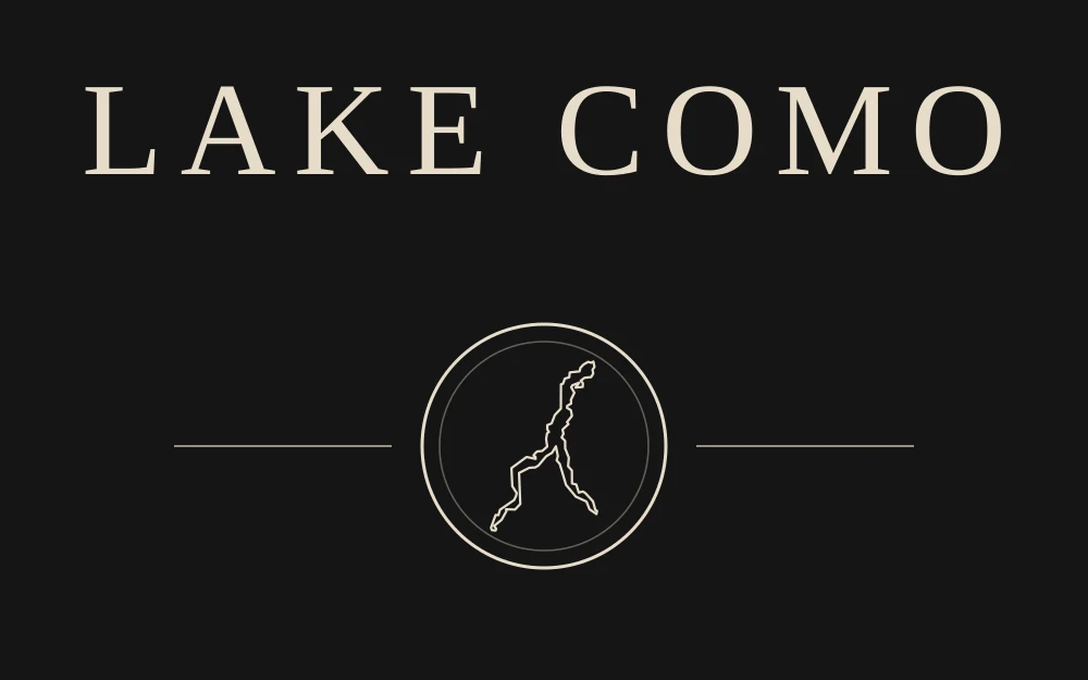 Front print for Lake Como