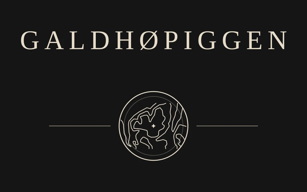 Front print for Galdhøpiggen