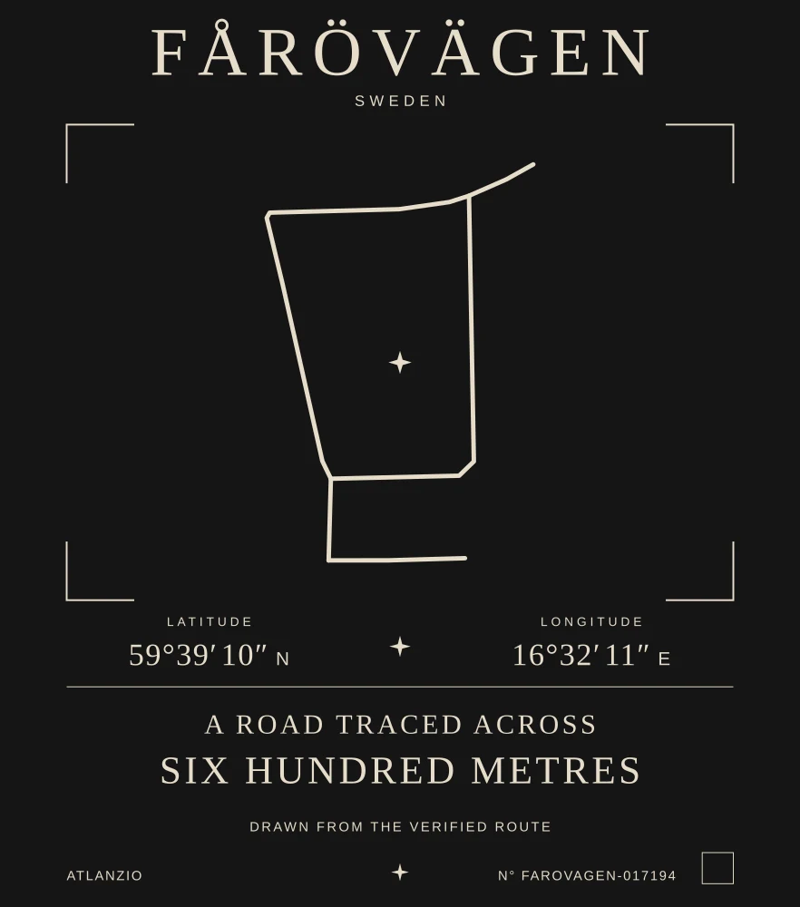 Fårövägen Atlas print
