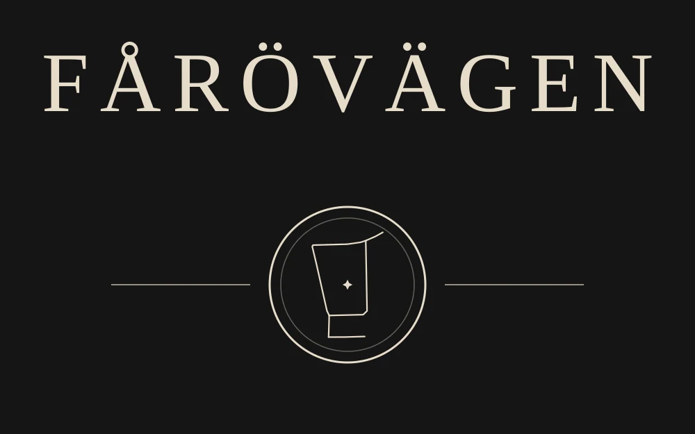 Front print for Fårövägen