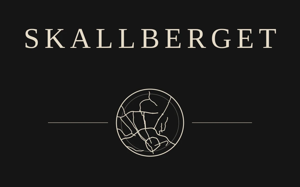 Front print for Skallberget