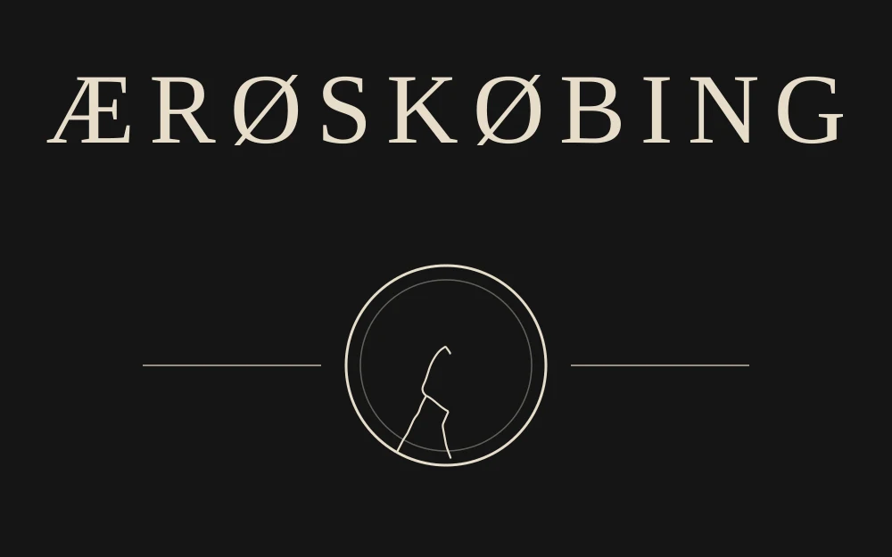 Front print for Ærøskøbing