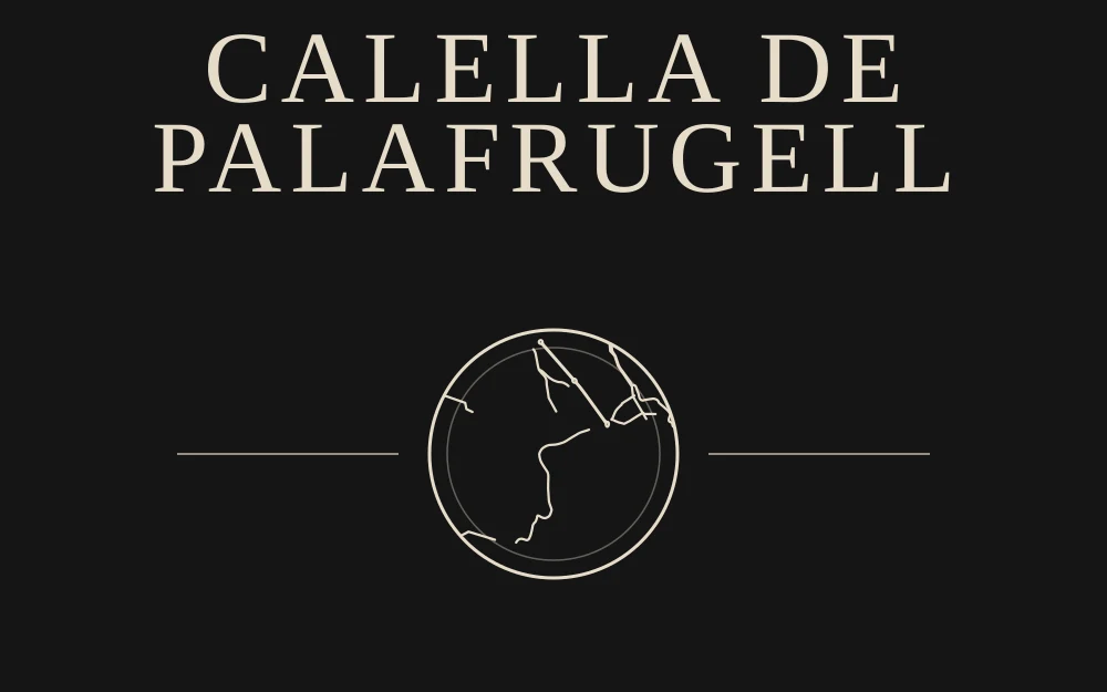 Front print for Calella de Palafrugell